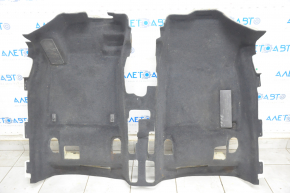 Front floor covering Honda Accord 18-22 black, chemically treated