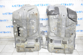 Front floor covering Honda Accord 18-22 black, chemically treated
