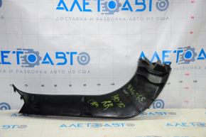 Trunk door trim right Mitsubishi Outlander 14-21 black, scratches, broken fastener