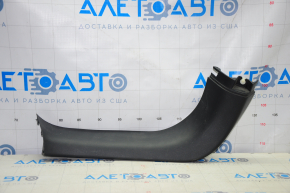 Left trunk door trim Mitsubishi Outlander 14-21 black, scratches