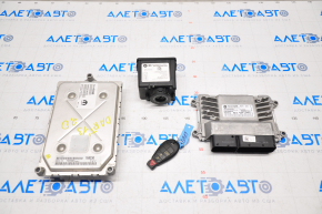 ECU Engine Computer with Key Dodge Dart 13-16 2.0 with TCM 68258733AB, with IGNITION MODULE 56046803AK
