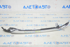 Radiator grill eyelash left Honda Accord 18-22 light chrome, with fastening, sand