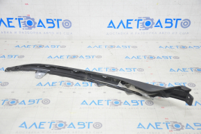 Eyelash radiator grill right Honda Accord 18-22 light chrome, with fastening, sand