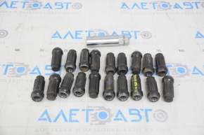 Wheel nut Ford Mustang mk6 15-19 pcs, with key, not