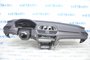 Torpedo front panel with AIRBAG Honda Accord 18-22 black