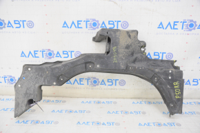 Right fuel tank guard Toyota Prius 50 16-22 tears, broken fasteners