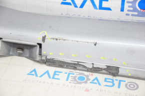 Left threshold Honda Accord 18-22 silver, with chrome, scratches