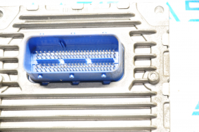 ECU engine computer with key Dodge Dart 13-16 2.4 with TCM 68258734AB, with IGNITION MODULE 56046803AK, opened by TCM