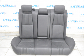Rear row of seats 2nd row Honda Accord 18-22 black leather, chemically treated