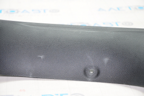 Upper right tailgate trim Jeep Compass 17-25 black, without plug, plastic turned white, scratches
