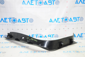 Upper left tailgate trim Jeep Compass 11-16 black, scratch