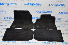 Set of floor mats Nissan Leaf 13-17 cloth black