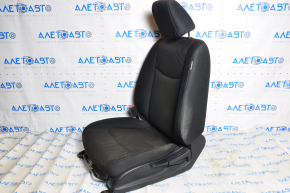 Driver's seat Nissan Leaf 13-17 without airbag, mechanical, heated, cloth black, for dry cleaning