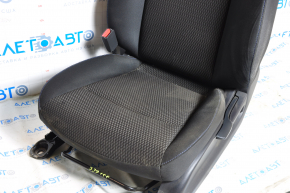 Driver's seat Nissan Leaf 13-17 without airbag, mechanical, heated, cloth black, for dry cleaning