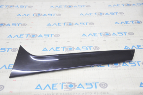 Rear spoiler trunk door left trim Audi Q5 80A 18-24 black, gloss