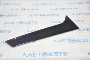 Spoiler rear door trunk right trim Audi Q5 80A 18-24 black, gloss