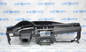 Torpedo front panel with AIRBAG Lexus ES300h ES350 13-18 black