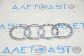 Emblem Badge Ring Rear Audi Q5 80A 18-24 Chrome