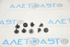 Clips for the front right wing arch trim 9 pcs Audi Q5 80A 18-24