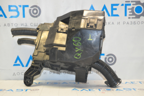 Fuse box under hood front left Infiniti JX35 QX60 13- double, crack on cover