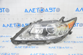 Headlight front left bare Lexus ES300h ES350 13-15 prerest halogen + LED DRL for polishing