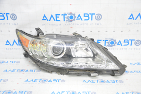 Headlight front right bare Lexus ES300h ES350 13-15 prerest halogen + LED DRL for polishing