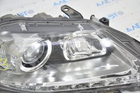 Headlight front right bare Lexus ES300h ES350 13-15 prerest halogen + LED DRL for polishing