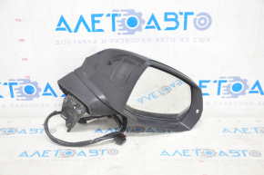 Side mirror right Audi Q5 80A 18-24 15 pins, black, auto-dimming, turn signal, BSM, heated