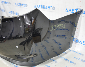 Bare rear bumper Lexus ES350 13-15 pre-restoration for parking sensors black sawed bottom