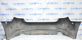 Bare rear bumper Lexus ES350 13-15 pre-restoration for parking sensors black sawed bottom