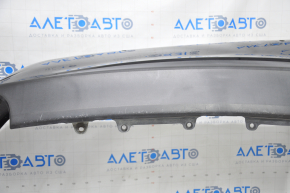 Bare rear bumper Lexus ES350 13-15 pre-restoration for parking sensors black sawed bottom