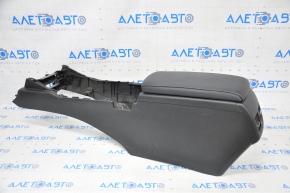 Console central armrest Lexus ES300h ES350 13-18 black, leather scratches