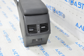 Console central armrest Lexus ES300h ES350 13-18 black, leather scratches