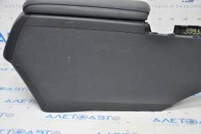 Console central armrest Lexus ES300h ES350 13-18 black, leather scratches