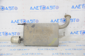 Muffler rear part with barrel right Lexus ES350 13-18 dented