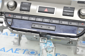 Radio tape recorder with climate control Lexus ES300h ES350 13-18 scratches on glass