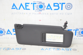 Right visor Audi Q5 80A 18-24 black