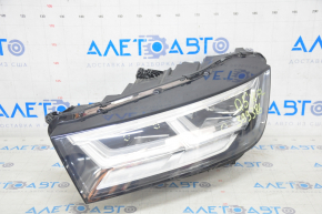 Front left headlight complete Audi Q5 80A 18-20 LED, sand