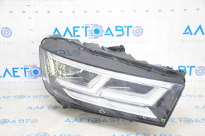 Front right headlight complete Audi Q5 80A 18-20 LED, sand