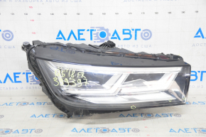 Front right headlight complete Audi Q5 80A 18-20 LED, sand