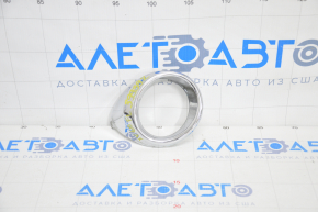 Left fog light frame Lexus ES300h ES350 13-15 prerest chrome sand