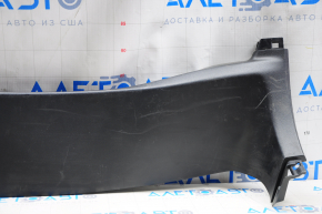 Trunk door trim central Toyota Prius 30 10-15 black, scratches