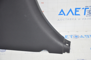 Center pillar trim lower left Lexus ES300h ES350 13-18 black scratches, plastic turned white