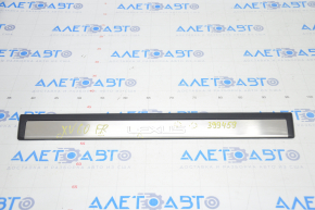 Door sill trim front right outer Lexus ES300h ES350 13-18 chrome bumpers