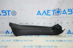 Left trunk door trim Subaru Outback 10-14 black, scratches
