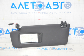Left visor Audi Q5 80A 18-24 black