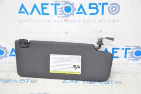 Left visor Audi Q5 80A 18-24 black