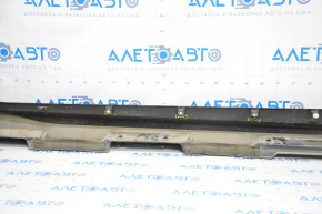 Left threshold Lexus ES300h ES350 13-18 black sawed, tears, tears in fasteners