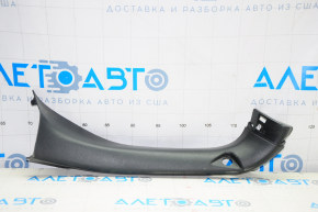 Left Trunk Door Trim Subaru Outback 15-19 Black, Type 2 Scratches
