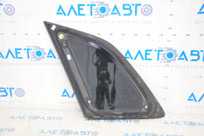 Window blind glass rear right Audi Q5 80A 18-24 with chrome molding